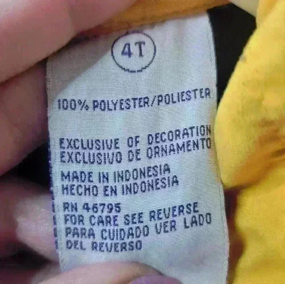 Vintage Disney Winnie the pooh and tigger kids' vest size 4t - Picture 4 of 4